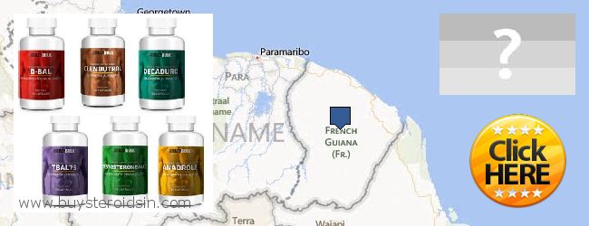 Jälleenmyyjät Steroids verkossa French Guiana