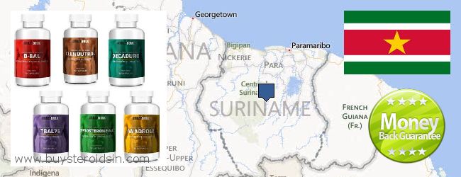 Где купить Steroids онлайн Suriname