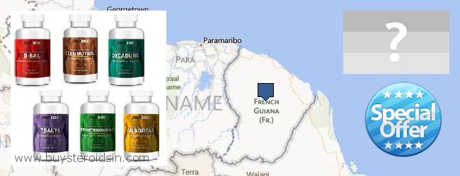 Де купити Steroids онлайн French Guiana